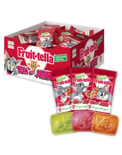 Мармелад жевательный Fruittella 2D Mini Tom Jerry 100шт 10г Fruit-tella