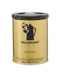 Кофе в зернах эспрессо 250 г Hausbrandt