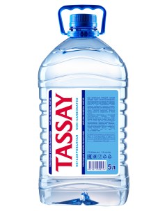 Вода питьевая негазированная 5 л Tassay