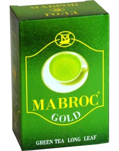 Чай зеленый листовой Голд Стандарт GP Шри Ланка 100 г Mabroc