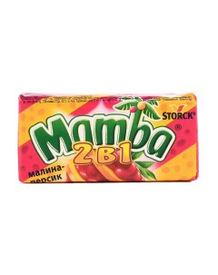 Жевательные конфеты 2в1 26 5 г Mamba