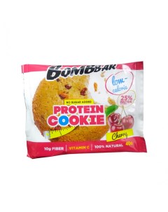 Печенье Protein Cookie низкокалорийное вкус вишня 3 шт х 40 г Bombbar