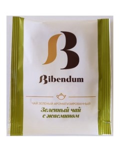 Чай в пакетиках Tea Чай Зелёный с Жасмином 150 пакетиков по 2 г в одной упаковке Bibendum
