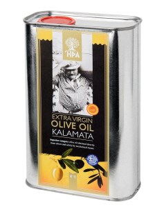 Натуральное Оливковое масло Extra Virgin Olive Oil KALAMATA нерафинированное 1л Hpa kalamata