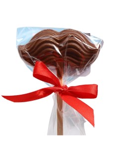 Шоколад фигурный Усы на палочке молочный 15 г Chocolavie