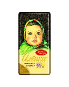 Шоколад молочный шоколад 90 г Аленка