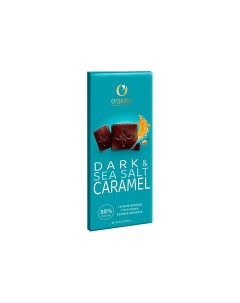 Горький шоколад Dark Sea salt caramel 3 шт по 90 г O`zera