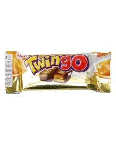 Печенье Twingo покрытый молочным шоколадом и карамелью 42 г Solen