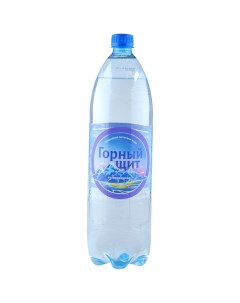 Вода питьевая природная горный щит газированная 1 5 л Новокурьинская