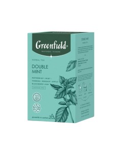 Чай Natural Tisane Double Mint травяной 20пак 1758 08 Greenfield