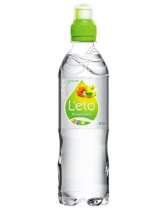 Вода питьевая L ETO со вкусом Зеленый чай негазированная ПЭТ 0 5 л 12 штук Леденёв