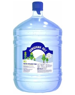 Вода питьевая негазированная 19 л Шишкин лес
