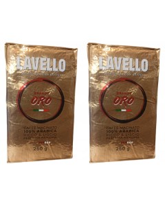 Кофе Grande ORO молотый арабика 100 250 г х 2 шт Lavello