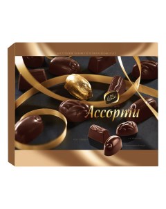 Шоколадные конфеты Ассорти в темном шоколаде 235 г Конти