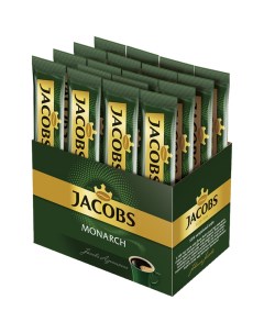 Кофе растворимый Monarch гранулированный порционный шоубокс 26 пакетиков 1 8г Jacobs