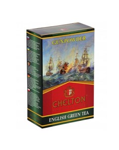 Чай зеленый Gunpowder Английский листовой 100 г Chelton