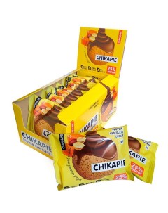Протеиновое печенье Chikapie Bombbar с начинкой арахис упаковка 9шт по 60 г Chikalab