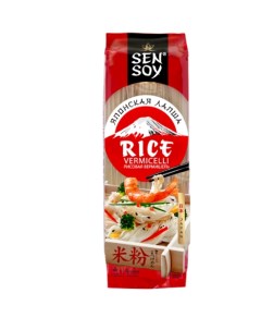 Лапша рисовая Premium Rice Vermicelli 300 г Sen soy