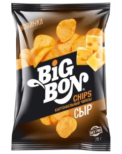 Чипсы картофельные Big Bon сыр 75 г Bigbon