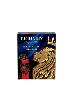 Чай Royal English Вreakfast черный 100 пакетиков Richard