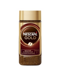 Растворимый кофе Gold с добавлением молотого Арабика 2 шт по 190 г Nescafe