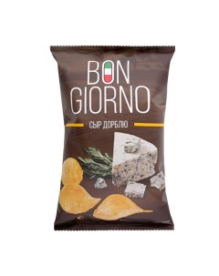 Чипсы картофельные сыр дорблю 90 г Bon giorno