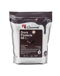 Темный шоколад Carma Dark Padera 55 какао 1 5 кг Nobrand