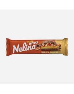 Шоколад Mini Maxxx арахис и карамель 36 г Nelina