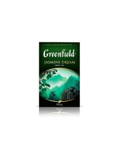 Чай зелёный Jasmine Dream листовой 100 г Greenfield