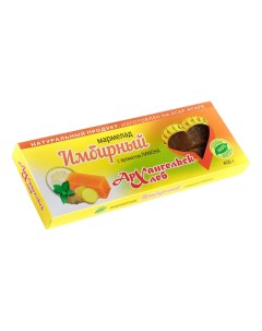 Мармелад Архангельск хлеб Имбирный с ароматом лимона 400 г Архангельскхлеб