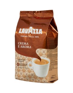 Кофе в зёрнах Крема и Арома 1 кг Lavazza