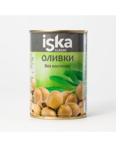 Оливки зеленые без косточки 300мл Iska