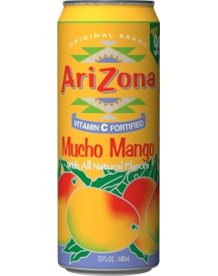 Напиток Mucho Mango 0 68л Упаковка 24 шт Arizona