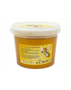 Мед цветочный натуральный разнотравье 1000 г Матушка пчела