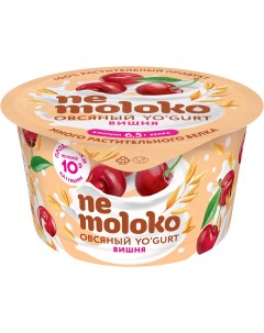 Йогуртный продукт овсяный вишня 5 130 г Nemoloko