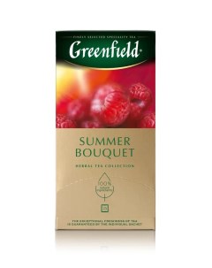 Напиток чайный Summer Bouquet 25 пакетиков Greenfield