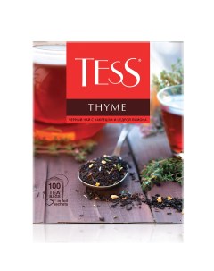 Чай чёрный Тhyme 100 пакетиков Tess