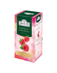 Чай черный Raspberry Indulegence со вкусом и ароматом малины 1 5 г х 25 шт Ahmad tea