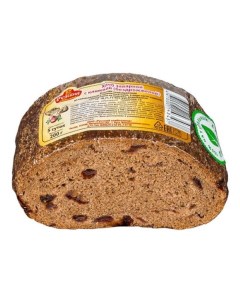 Хлеб Заварной с клюквой пшенично ржаной 200 г Рузский хлебозавод
