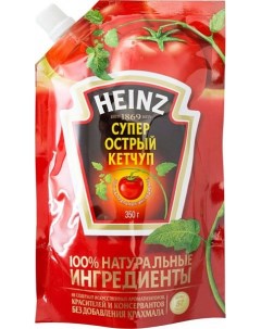 Кетчуп супер острый 350 г Heinz