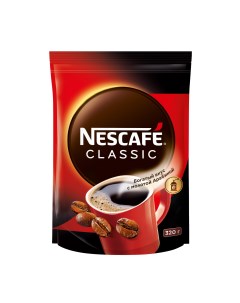 Кофе Classic растворимый с молотым 320 г Nescafe