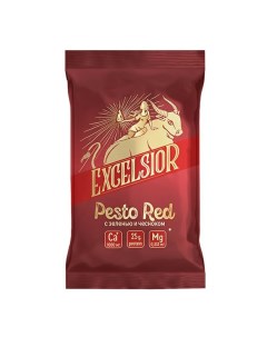 Сыр полутвердый Pesto Red зелень чеснок 45 БЗМЖ 180 г Excelsior