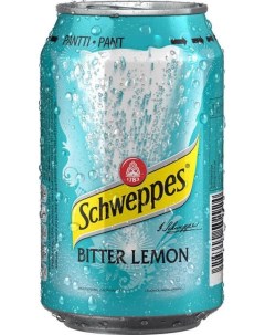 Напиток газированный Bitter Lemon 0 330 л Schweppes