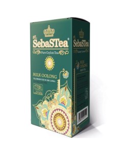 Чай SebasTea Milk Oolong зеленый с ароматизатором 25 пакетиков Sebas tea