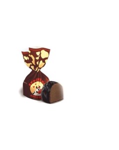 Конфеты Буренкина любовь с шоколадным вкусом 1 кг Пермская кондитерская фабрика