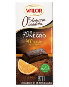 Плитка Orange Bar горький шоколад без сахара 100 г Valor