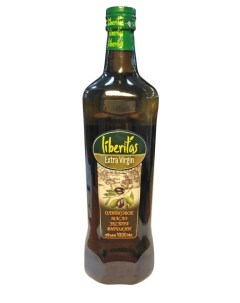 Масло оливковое Extra Virgin нерафинированное 1 л Liberitas