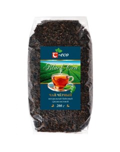 Чай черный Eco среднелистовой 200 г Tanay