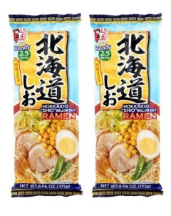 Лапша рамен Хоккайдо Шио с соусом 2 порции ITSUKI 2 шт по 172 г Itsuki foods