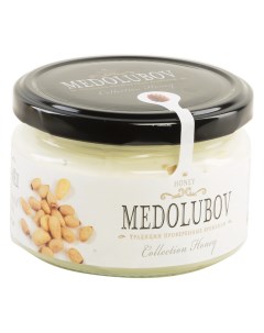 Крем мед с кедровым орехом Медолюбов 250 мл Medolubov